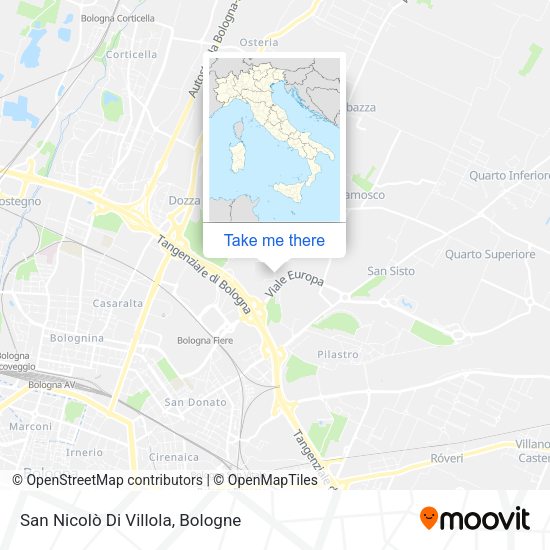 San Nicolò Di Villola map