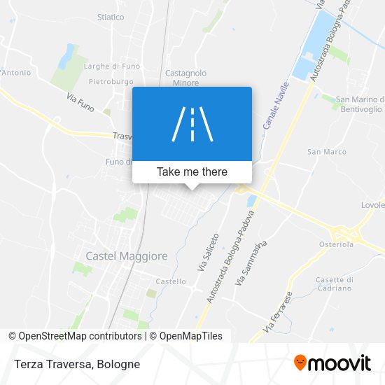 Terza Traversa map