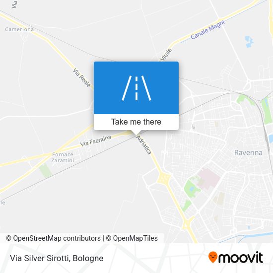 Via Silver Sirotti map