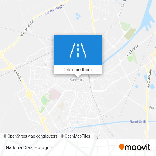 Galleria Diaz map