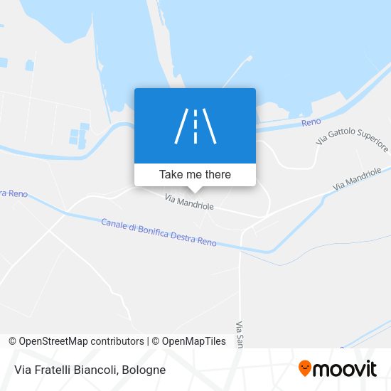 Via Fratelli Biancoli map