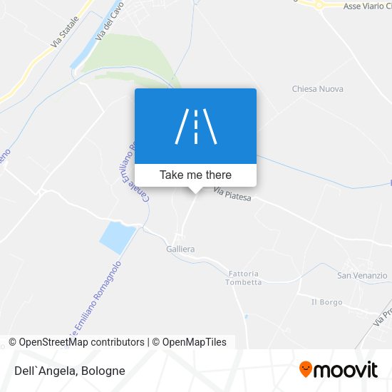 Dell`Angela map