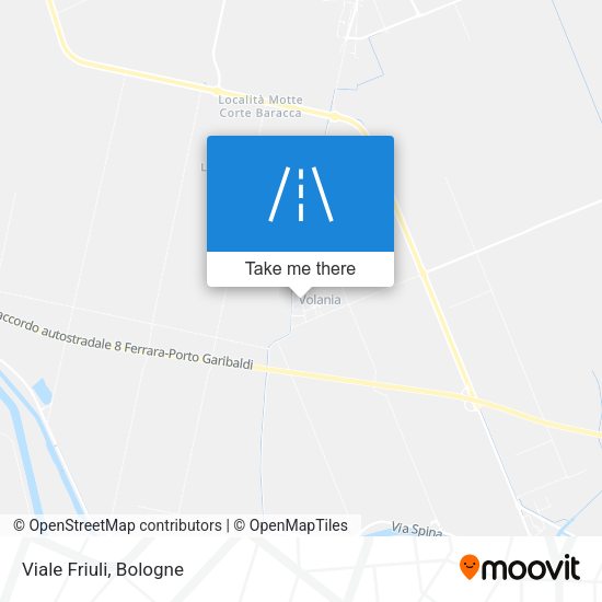Viale Friuli map