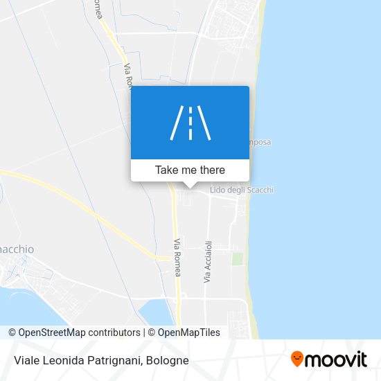 Viale Leonida Patrignani map