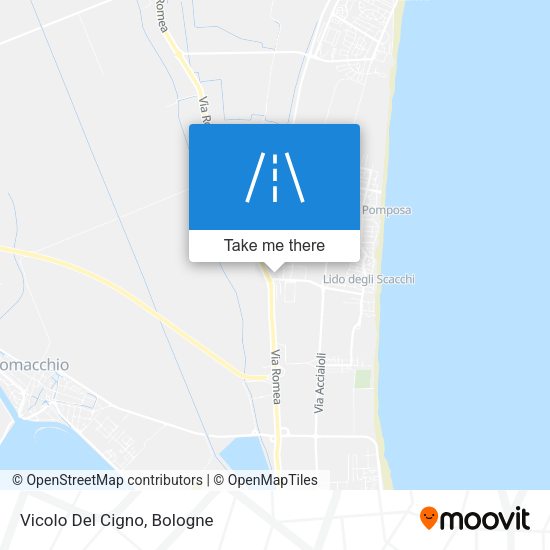 Vicolo Del Cigno map