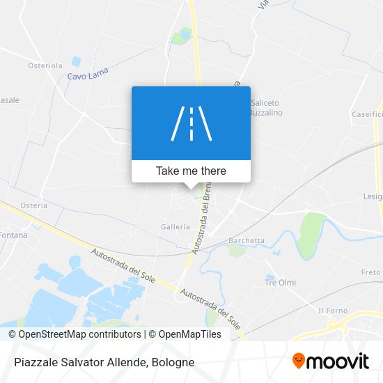 Piazzale Salvator Allende map