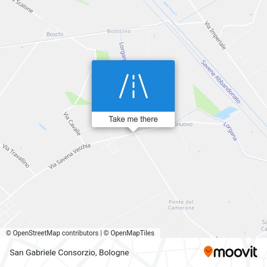 San Gabriele Consorzio map