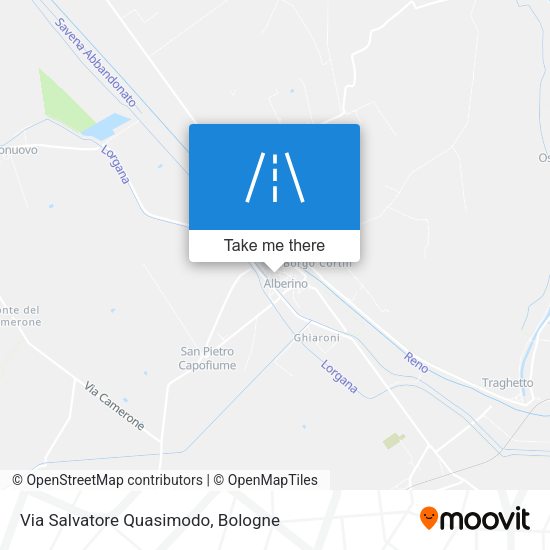 Via Salvatore Quasimodo map