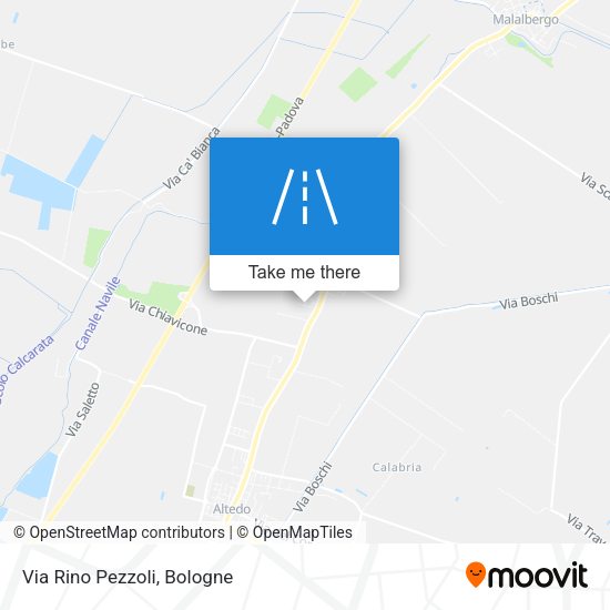 Via Rino Pezzoli map