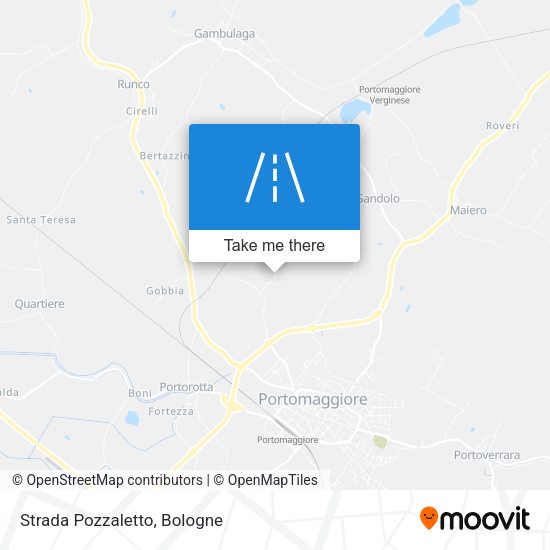 Strada Pozzaletto map