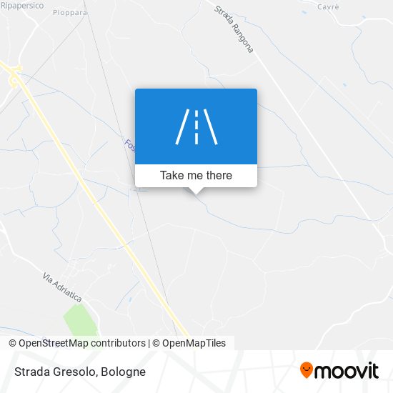 Strada Gresolo map