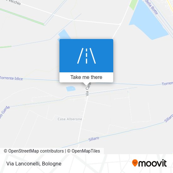 Via Lanconelli map
