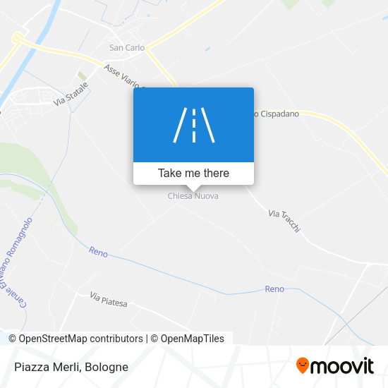 Piazza Merli map