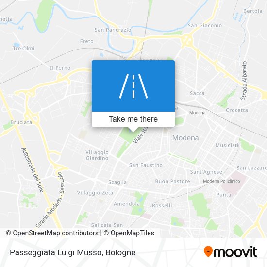 Passeggiata Luigi Musso map
