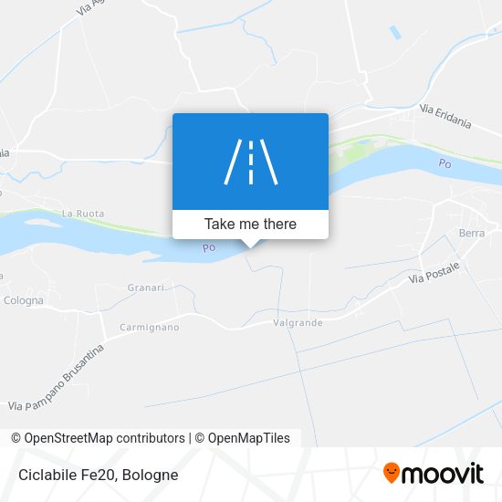 Ciclabile Fe20 map