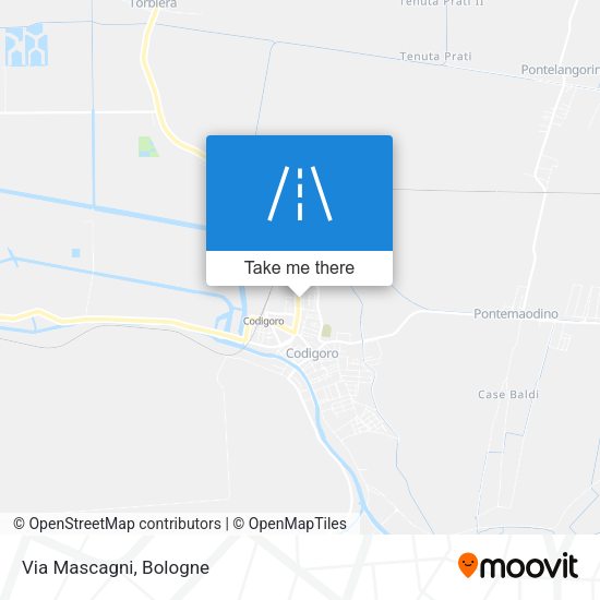Via Mascagni map