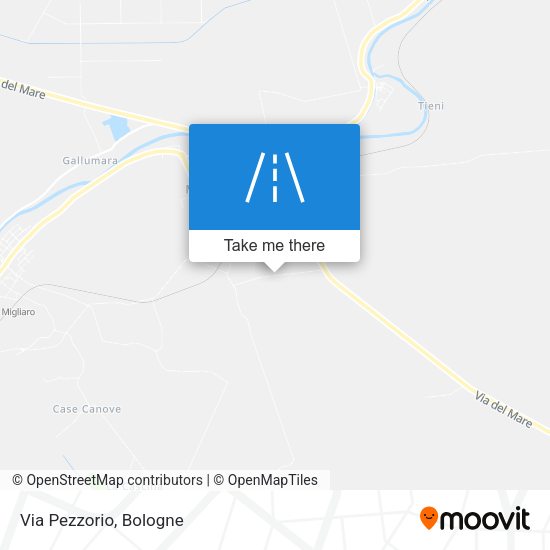 Via Pezzorio map