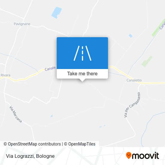 Via Lograzzi map