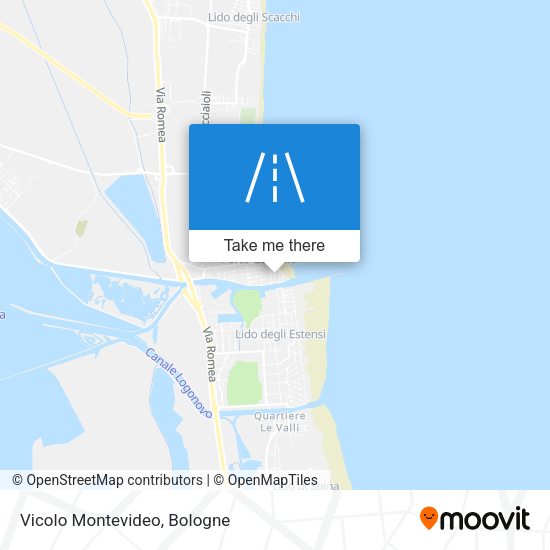 Vicolo Montevideo map