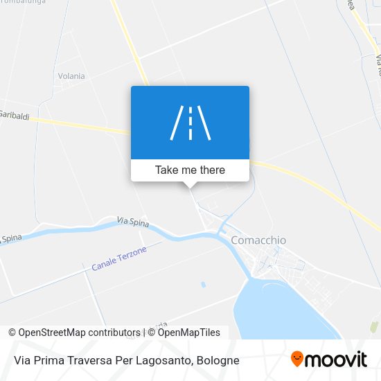 Via Prima Traversa Per Lagosanto map