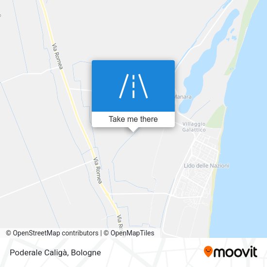 Poderale Caligà map