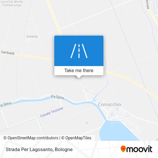 Strada Per Lagosanto map