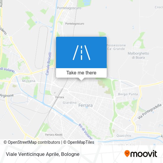 Viale Venticinque Aprile map