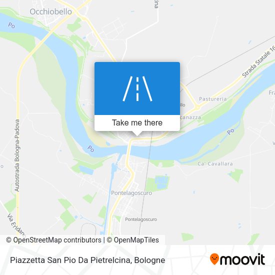 Piazzetta San Pio Da Pietrelcina map