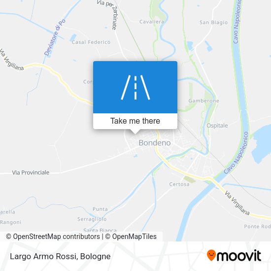 Largo Armo Rossi map