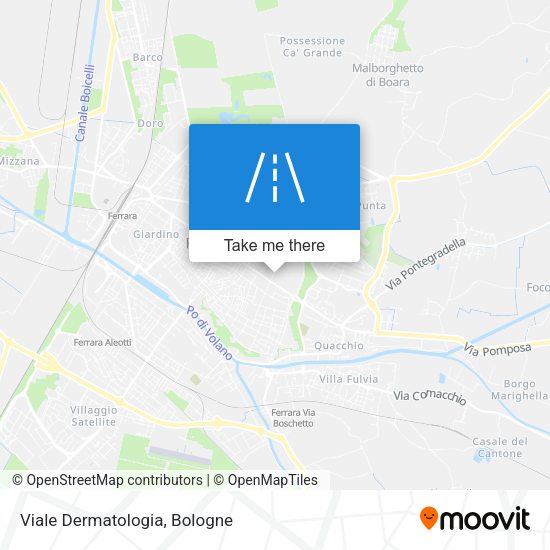 Viale Dermatologia map