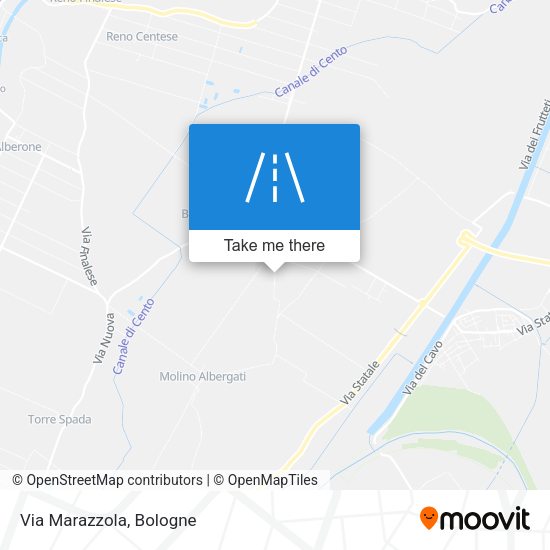 Via Marazzola map