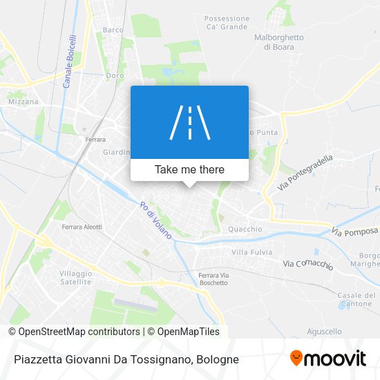 Piazzetta Giovanni Da Tossignano map