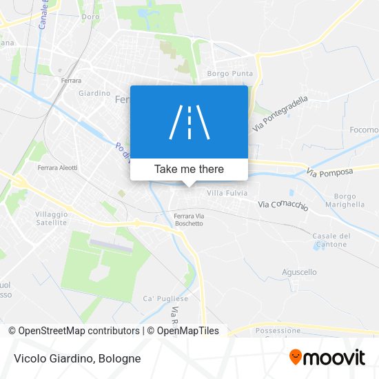 Vicolo Giardino map