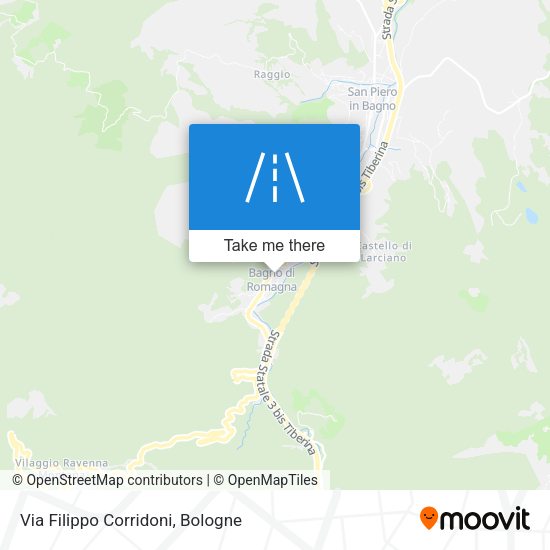 Via Filippo Corridoni map