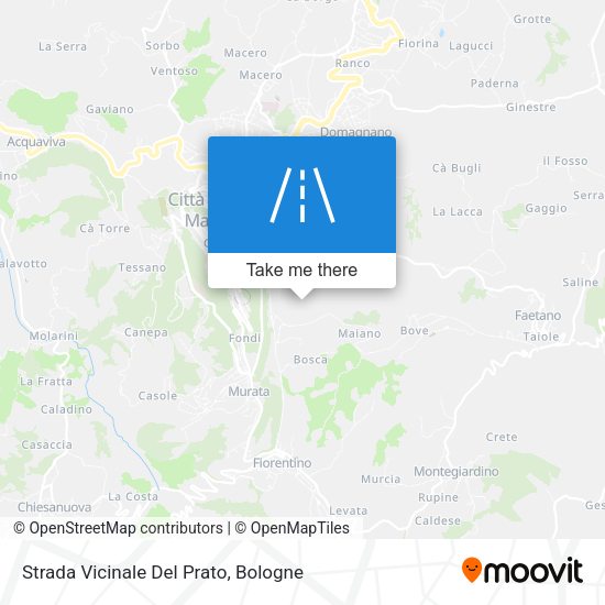 Strada Vicinale Del Prato map