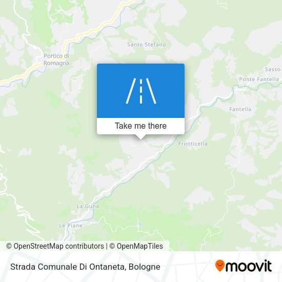 Strada Comunale Di Ontaneta map