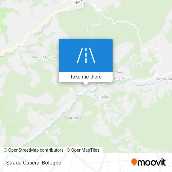 Strada Casera map