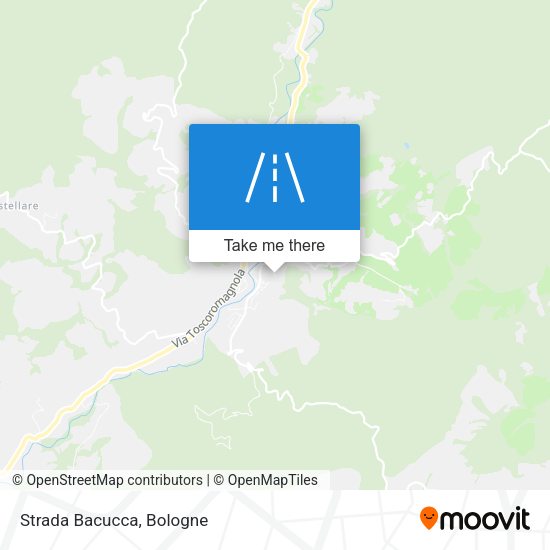 Strada Bacucca map