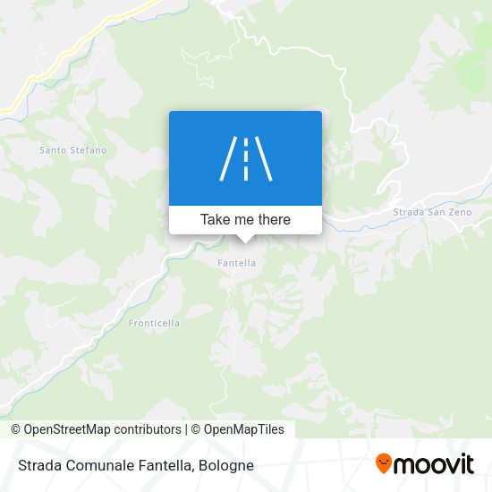 Strada Comunale Fantella map