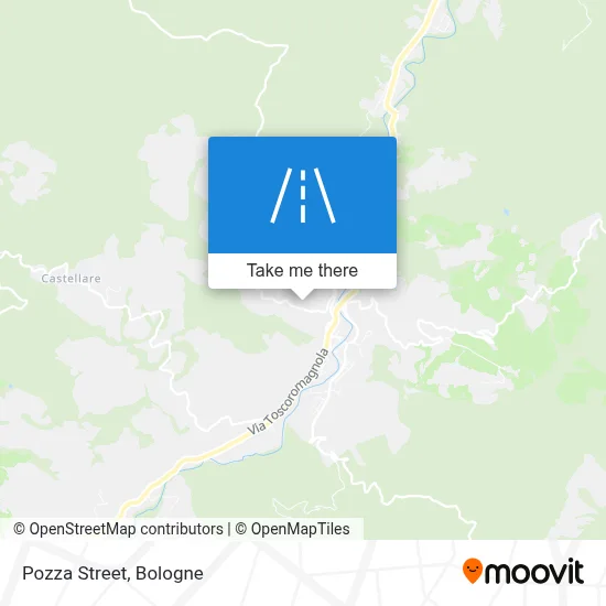 Pozza Street map