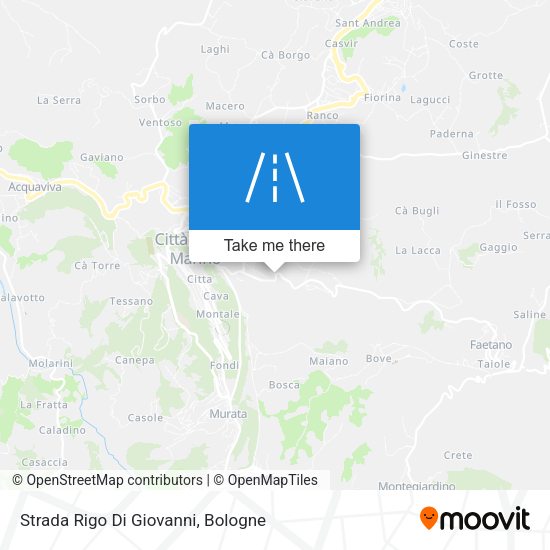 Strada Rigo Di Giovanni map