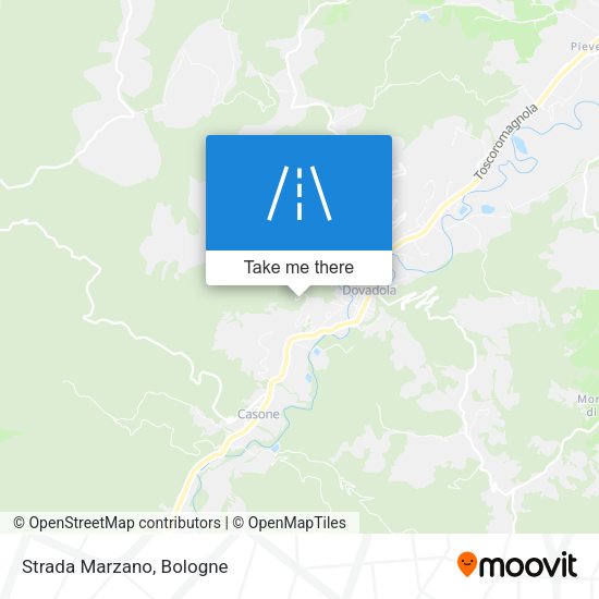 Strada Marzano map
