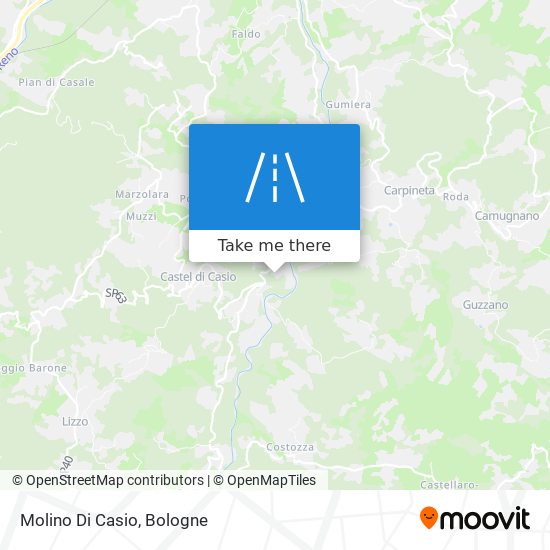 Molino Di Casio map