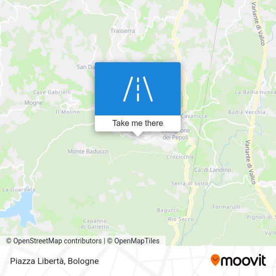 Piazza Libertà map