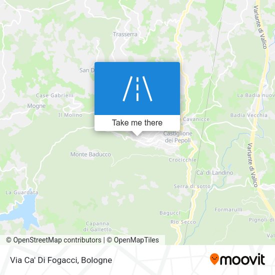 Via Ca' Di Fogacci map