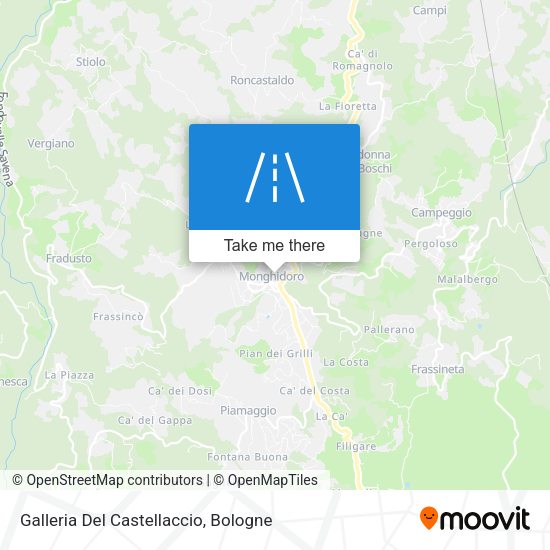 Galleria Del Castellaccio map
