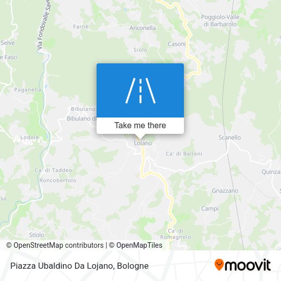 Piazza Ubaldino Da Lojano map