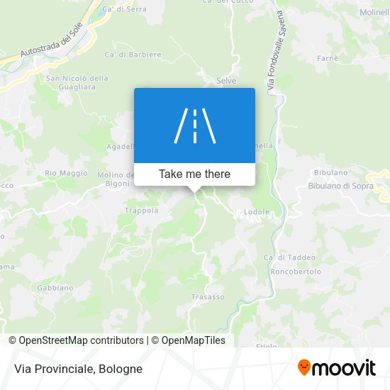 Via Provinciale map