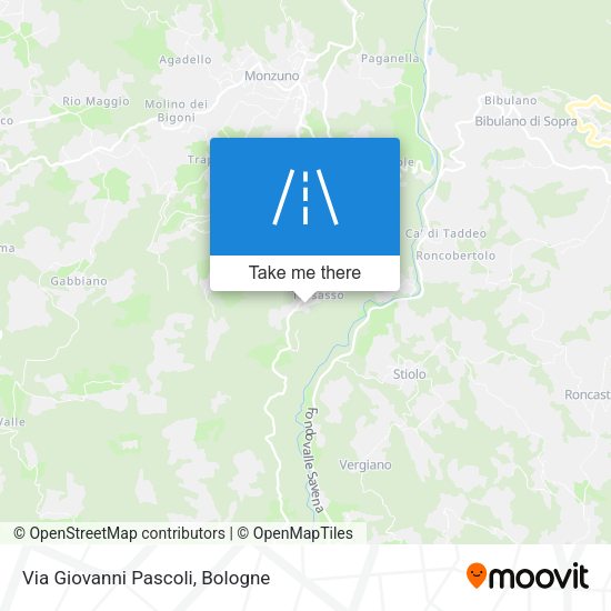 Via Giovanni Pascoli map
