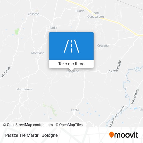 Piazza Tre Martiri map